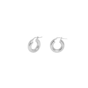 Χειροποίητα σκουλαρίκια Chunky bubble hoops
