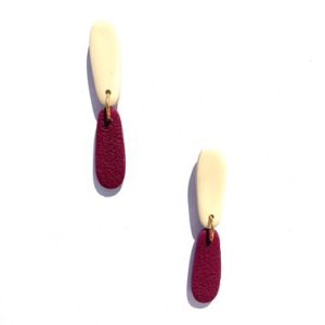 Χειροποίητα σκουλαρίκια από πολυμερικό πηλό