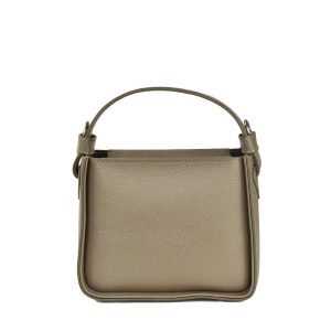 Χειροποίητη δερμάτινη τσάντα στο χρώμα του πούρου