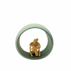 Χειροποίητο κεραμικό σπηλιά με ζευγάρι