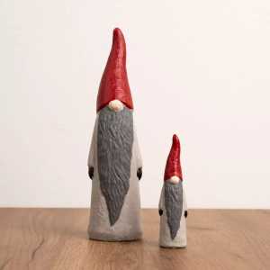 Κεραμικοί Santa Clauss σετ των δύο