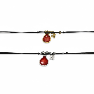 Χειροποίητο ρόδι-γούρι 2026 με σμάλτο