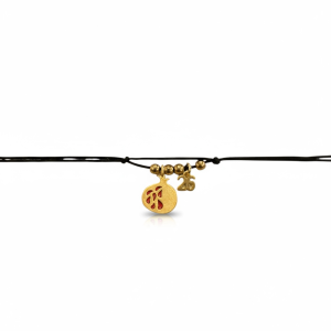 Χειροποίητο βραχιόλι ρόδι-γούρι 2026