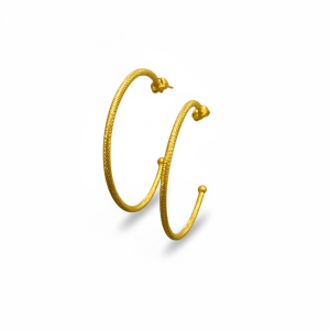 Χειροποίητοι κρίκοι σε ματ χρώμα