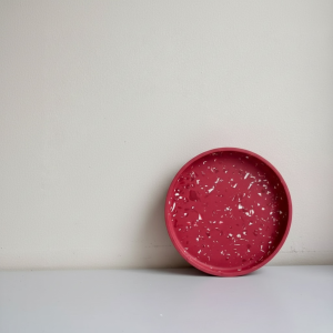 Terrazzo round tray