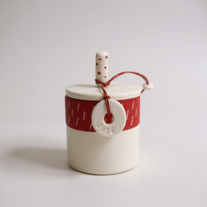 Χειροποίητο πορσελάνινο κουτί με ευχές 2026