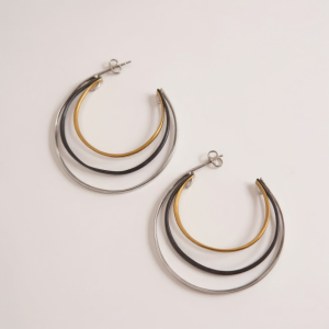 Χειροποίητοι τρίχρωμοι κρίκοι