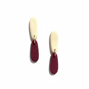 Χειροποίητα σκουλαρίκια από πολυμερικό πηλό