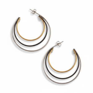 Χειροποίητοι τρίχρωμοι κρίκοι