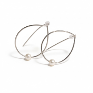 Χειροποίητα σκουλαρίκια με μαργαριτάρια