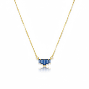 Χειροποίητο μενταγιόν με blue topaz