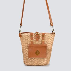 Kori Small Rafia Bag | Tabac
